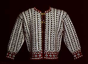 Harrisville Designs Traditional Albanian Cardigan Knit Pattern (P705)